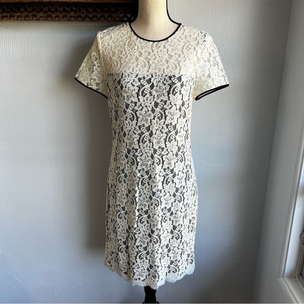 Diane Von Furstenberg Barbie Lace Dress Sz 10